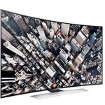 curved tv on a bracket